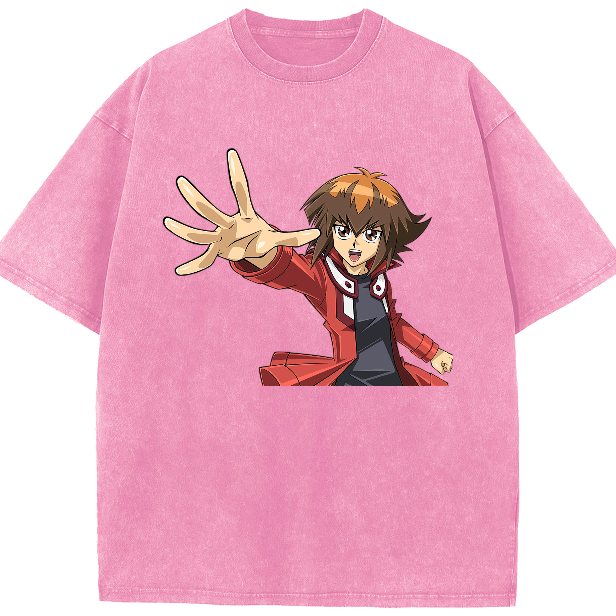 （画像用） 遊☆戯☆王 Yu-Gi-Oh! 綿100% ヴィンテージ風 半袖Tシャツ（フロントプリント）